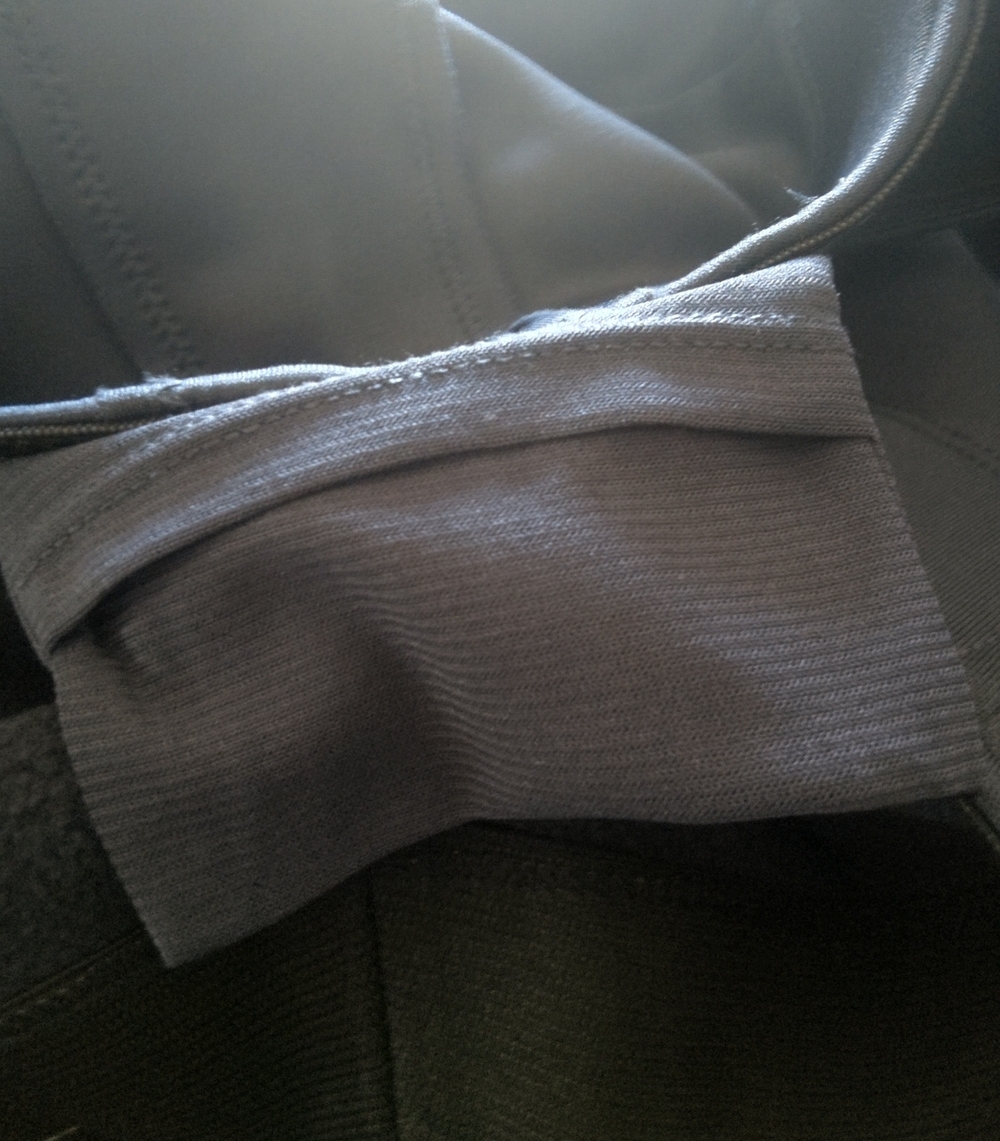Athleta Scuba Navy Pencil Sport Skirt with Fleece lining - Picture 4 of 7
